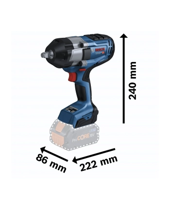 Bosch GDS 18V-1000 Professional 06019J8302 nr 1