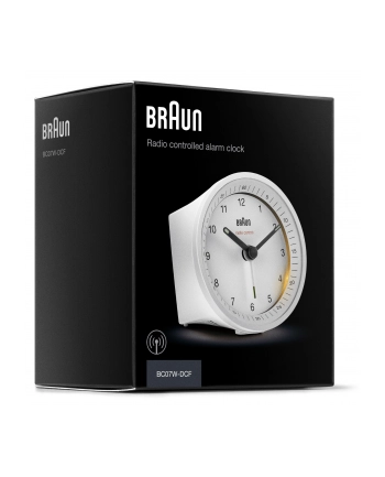 Braun BC 07 W-DCF budzik sterowany radiowo bialy - Raty 0% Credit Agricole! nr 2