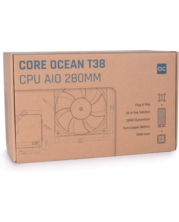 Chłodzenie Alphacool Core Ocean T38 AIO 280mm nr 2