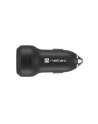 natec Ładowarka samochodowa Coney 1x USB 1x USB-C QC 3.0 48W Czarna - nr 11