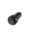 natec Ładowarka samochodowa Coney 1x USB 1x USB-C QC 3.0 48W Czarna - nr 22