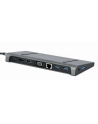 gembird Adapter USB-C 9w1, HDMI, USB-C PD, VGA, DP, USBx3, Audio, LAN - nr 19