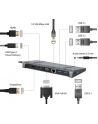 gembird Adapter USB-C 9w1, HDMI, USB-C PD, VGA, DP, USBx3, Audio, LAN - nr 38