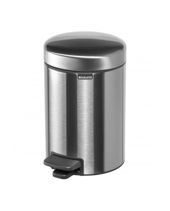 Brabantia Kosz Na Śmieci Pedałowy Newicon 3L Stal Matowa Fpp (112164) nr 2
