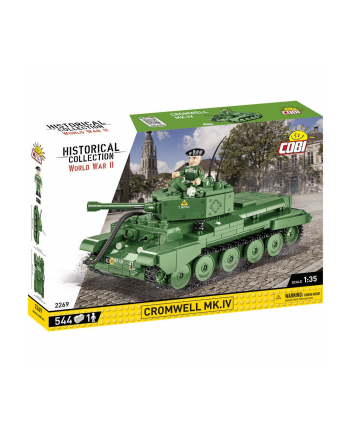 COBI 2269 Historical Collection WWII Czołg Cromwell Mk.IV 544 klocki