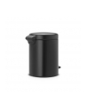 Brabantia Kosz Na Śmieci Pedałowy Newicon 5L Matowy Czarny (112928) - nr 6
