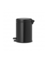 Brabantia Kosz Na Śmieci Pedałowy Newicon 5L Matowy Czarny (112928) - nr 8