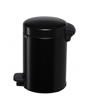 Brabantia Kosz Na Śmieci Pedałowy Newicon 3L Matowy Czarny (113321)