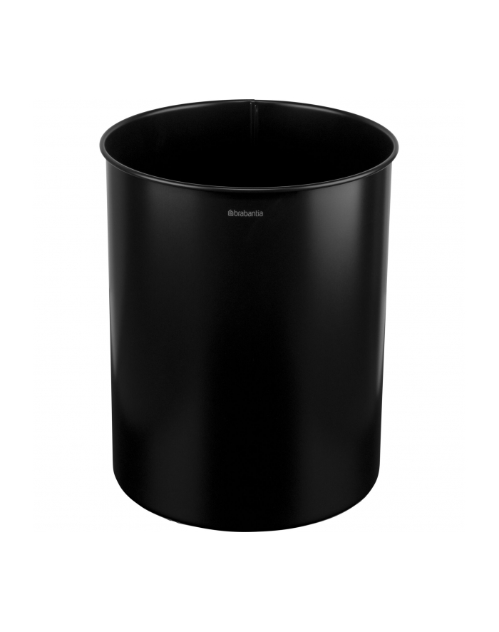 Brabantia Kosz Na Papier Gładki 15L Czarny Matowy główny