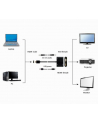 gembird Adapter HDMI męski do HDMI żeński + VGA żeński z audio i dodatkowym portem zasilania - nr 20