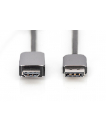 digitus Kabel adapter DisplayPort - HDMI 8K 60Hz DP/HDMI M/M 1m