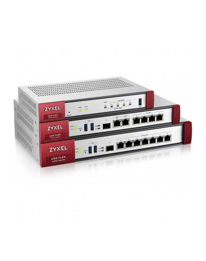 zyxel Zapora USG Flex firewall, V2 10/100/1000 1WLAN/4LAN/DMZ/1USB główny