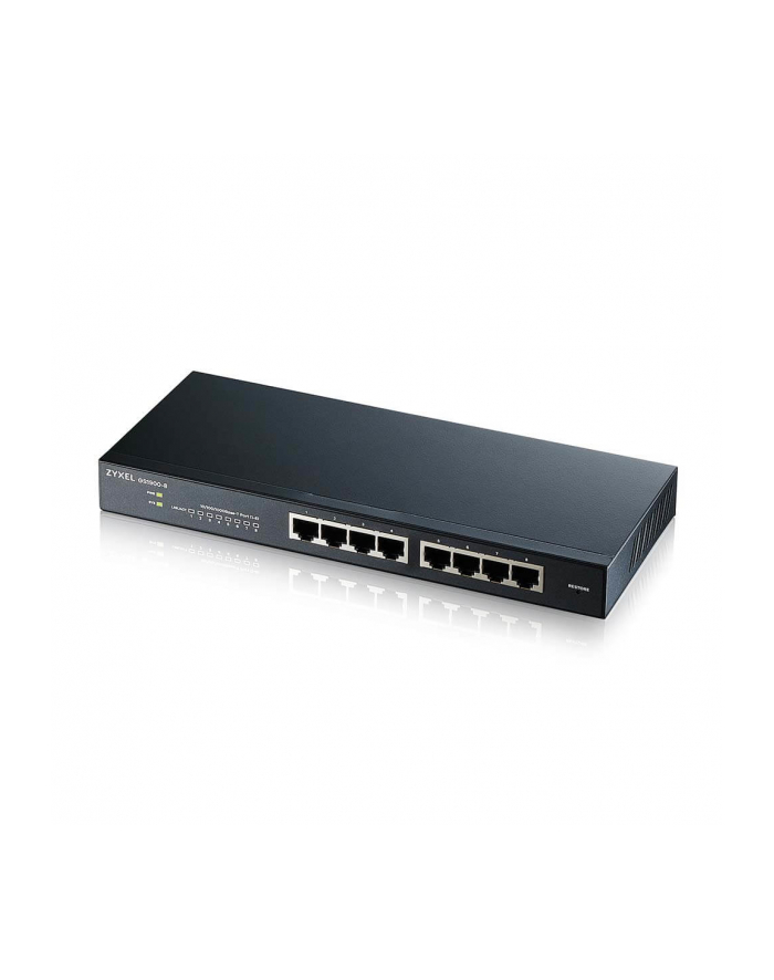 zyxel Przełącznik zarządzalny GS-1900-8 switch 8x1GbE RJ-45 główny