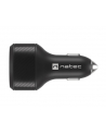 natec Ładowarka samochodowa Coney 2x USB 1x USB-C QC 3.0 Power Delivery 84W Czarna - nr 11