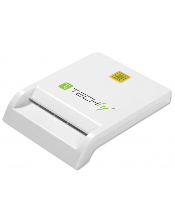 TECHLY Czytnik Kart Stykowych Smart Card USB-C