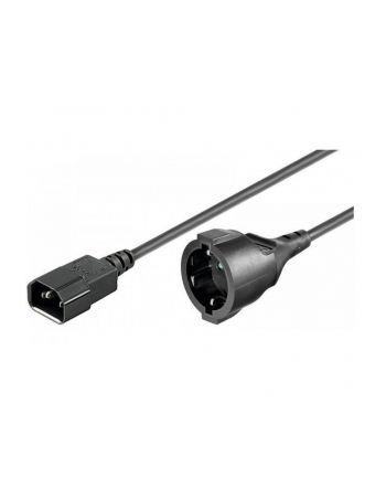 MANHATTAN Kabel Adapter Zasilania IEC320 C14 na Schuko F Gniazdo 1.5m