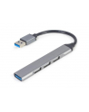 GEMBIRD Hub USB 4-Porty USB3 x 1 USB2 x 3 srebrny - nr 2