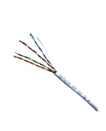 Kabel Datacom Utp Cat.5E, 305M (1107) Biały