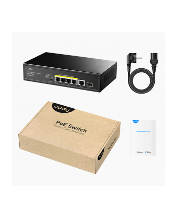 Cudy Switch Poe+ 5-Port Gs1005Pts1 120W 1Gbps Cudy_Gs1005Pts1