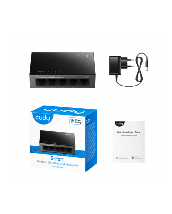 Cudy Switch Lan 5-Port Gs105 1Gbps 10/100/1000 Metal Cudy_Gs105 nr 2