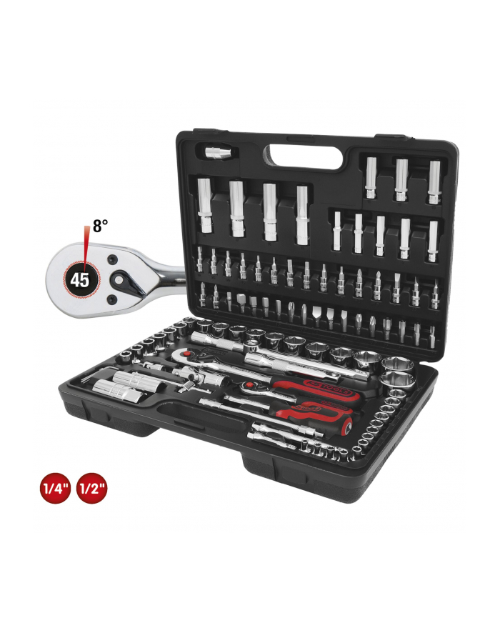 Zestaw kluczy nasadowych 918.0796 KS TOOLS główny