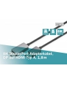 digitus Kabel adapter DisplayPort - HDMI 8K 60Hz DP/HDMI M/M 1,8m - nr 5