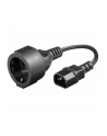 MANHATTAN Adapter Zasilania IEC320 C14 na Schuko F Gniazdo 23cm - nr 1