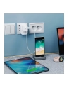 TECHLY Adapter Podróżny Wtyków Zasilania (wersja europejska)/UK/USA Ładowarka 3x USB - nr 9