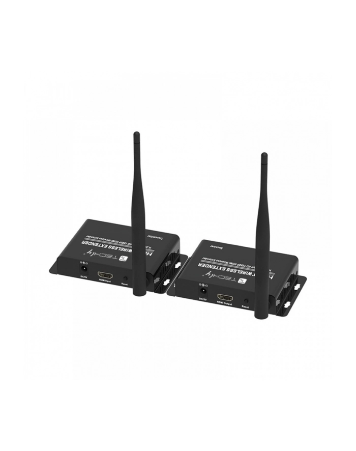 TECHLY Bezprzewodowy Extender HDMI Full HD 1080p 60Hz do 50m 5.8GHz główny