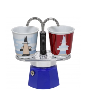Bialetti Komplet Mini Express ''R'' 2 Tz Magrite + 2 Bicch. (1406) nr 1