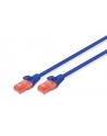 Patchcord DIGITUS UTP kat. 6 2m PVC niebieski - nr 2