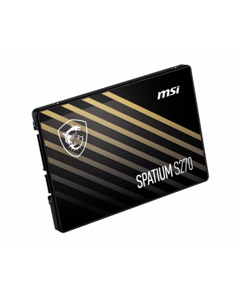 Dysk SSD MSI SPATIUM S270 240GB SATA3 2.5'' (500/400 MB/s) 3D NAND nr 2