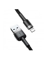 BAS(wersja europejska)S KABEL LIGHTNING USB CAFULE 1 5A 2M (SZARY) - nr 1