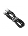 BAS(wersja europejska)S KABEL LIGHTNING USB CAFULE 1 5A 2M (SZARY) - nr 6