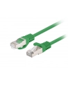 Patchcord Lanberg FTP kat.6 0,5m zielony 10-pack - nr 3