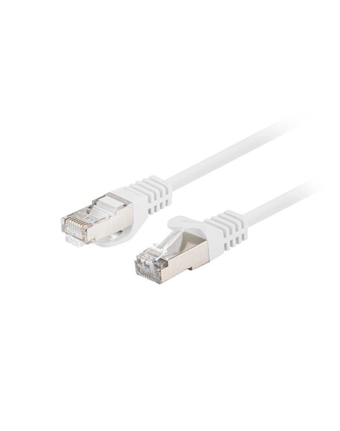 Patchcord Lanberg FTP kat.6 2m biały 10-pack główny