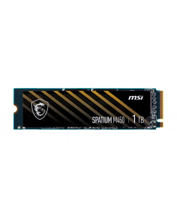 Dysk SSD MSI SPATIUM M450 1TB PCIe 4.0 NVMe M.2 2280 (3600/3000 MB/s) 3D NAND