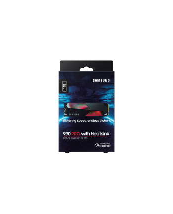 Dysk SSD Samsung 990 PRO Heatsink 1TB M.2 2280 PCIe 4.0 x4 NVMe (7450/6900 MB/s)