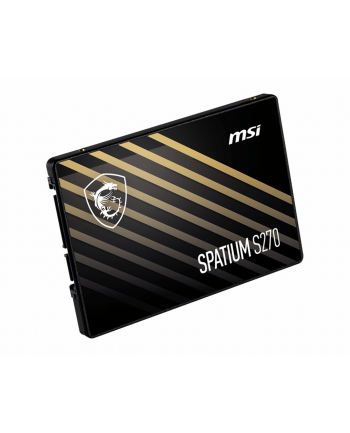 Dysk SSD MSI SPATIUM S270 240GB SATA3 2.5'' (500/400 MB/s) 3D NAND