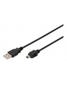 Kabel USB DIGITUS 2.0 A/M - mini B/M, 1,8m czarny - nr 7