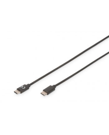 Kabel USB 2.0 DIGITUS HighSpeed Typ USB C/USB C M/M czarny 1,8m