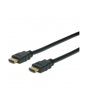Kabel HDMI 1.4 DIGITUS HDMI A/M - HDMI A/M 1m czarny nr 1