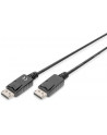 Kabel DisplayPort DIGITUS z zatrzaskami 1080p 60Hz FHD Typ DP/DP M/M czarny 1m - nr 2