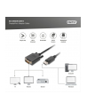 Kabel adapter DIGITUS DisplayPort z zatrzaskiem 1080p 60Hz FHD Typ DP/DVI-D (24+1) M/M 2m - nr 4