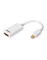 Kabel adapter DIGITUS mini Displayport 1080p 60Hz FHD Typ mini DP/ HDMI M/Ż biały 0,15m - nr 2