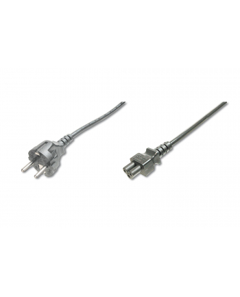 Kabel zasilający DIGITUS AK-440115-008-S Schuko prosty/IEC C5, M/Ż 0,75m