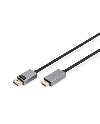 Kabel adapter DIGITUS PREMIUM DisplayPort - HDMI 4K 30Hz DP/HDMI M/M 1.8m