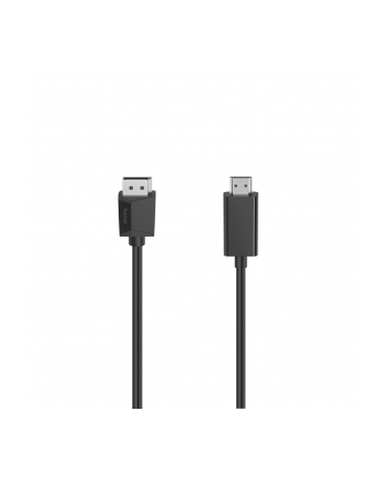 HAMA POLSKA Kabel Hama Displayport - HDMI 4K 1,5m czarny