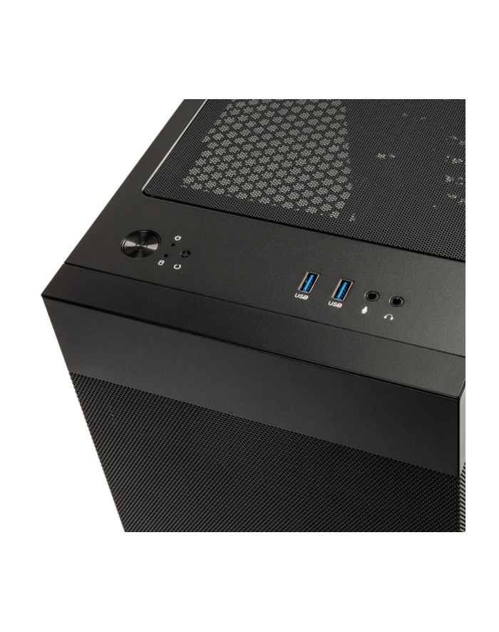 Lian Li LANCOOL 205M Mesh Micro-ATX-Gehäuse, Tempered Glass - czarny główny