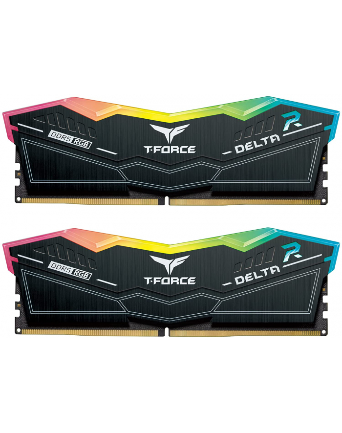 Pamięć DDR5 Team Group D-ELTA RGB 32GB (2x16GB) 5600MHz CL36 1,20V Black główny